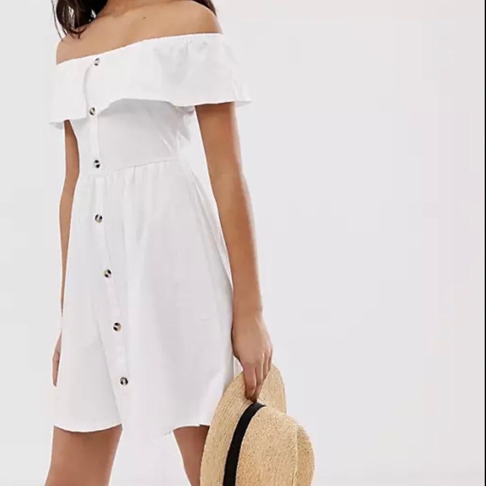 ASOS off the shoulder dress